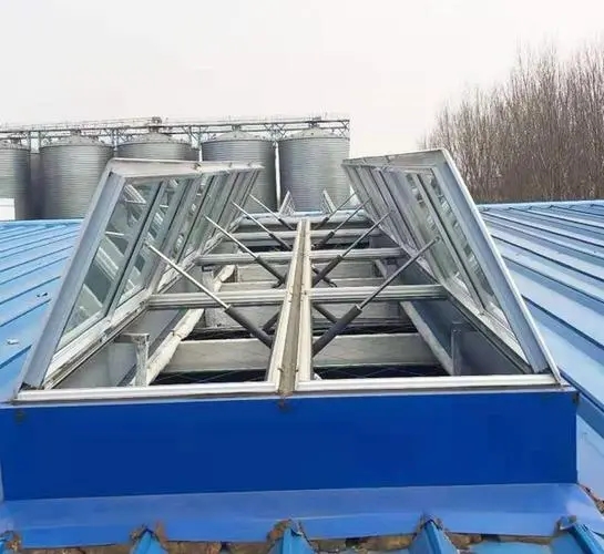 菏泽市侧开式通风天窗圆拱侧开式天窗 - 方案
